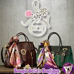 Christian Dior Joy Keychain Bag Charm - Limited Edition